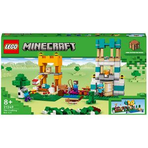 Minecraft - Crafting-Boks 4.0 21249 - 605 Dele - Onesize - Lego® Klodser