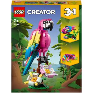 Creator - Eksotisk Pink Papegøje 31144 - 3-I-1 - 253 Dele - Lego® - Onesize - Klodser