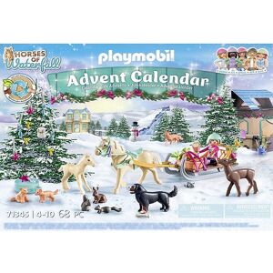 Horses Of Waterfall - Julekalender - 71345 - 68 Dele  - Onesize - Playmobil Kalender