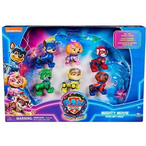 Paw Patrol Gaveæske - 7 Cm - Movie 2 - 6 Figurer - Paw Patrol - Onesize - Legetøjsfigur