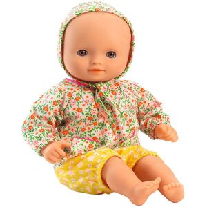 Djeco Dukke - 32 Cm - Baby Flora - Djeco - Onesize - Dukke