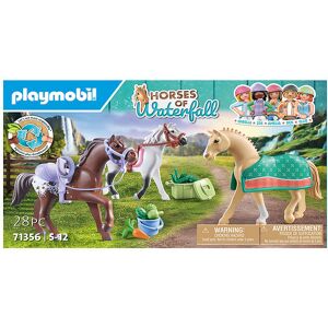 Horses Of Waterfall - 3 Heste: Morgan, Quarter Horse & - Onesize - Playmobil Legetøj