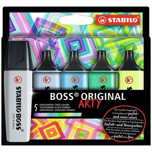 Stabilo Overstregningstuscher - Boss - 5 Stk. - Pastel/neon - Onesize - Stabilo Tusch