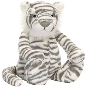 Jellycat Bamse - Huge - 51x21 Cm - Bashful Snow Tiger - Jellycat - Onesize - Bamse