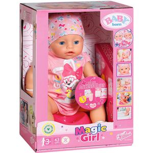 Dukke - Magic Girl - 43 Cm - 10 Funktioner - Onesize - Baby Born Dukke