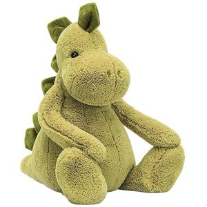 Jellycat Bamse - Really Big - 67x31 Cm - Bashful Dino - Jellycat - Onesize - Bamse