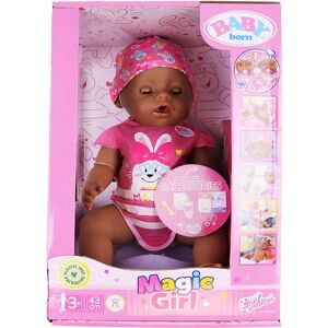 Dukke - Magic Girl - 43 Cm -10 Funktioner - Baby Born - Onesize - Dukke