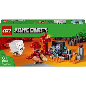 Minecraft - Baghold Ved Nether-Portalen 21255 - 352 Dele - Lego® - Onesize - Klodser