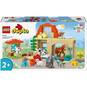 Duplo - Pasning Af Bondegårdens Dyr 10416 - 74 Dele - Onesize - Lego® Klodser