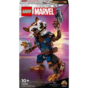 Marvel The Infinity Saga - Rocket Og Baby Groot 76282 - 56 - Lego® - Onesize - Klodser