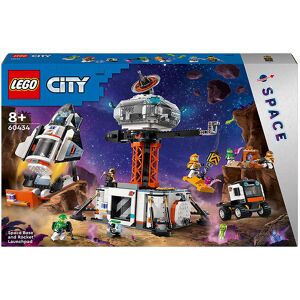 City - Rumbase Og Raketaffyringsrampe 60434 - 1422 Dele - Lego® - Onesize - Klodser