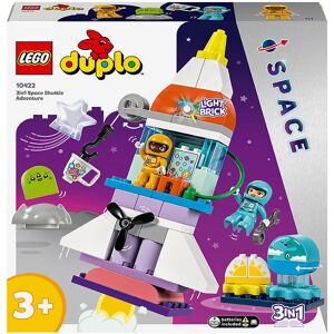 Duplo - 3-I-1-Eventyr Med Rumfærge 10422 - 58 Dele - Lego® - Onesize - Klodser