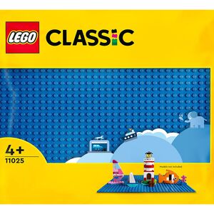 Classic - Blå Byggeplade - 11025 - Lego® - Onesize - Klodser