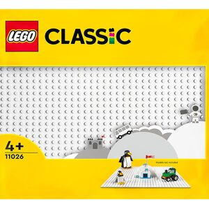 Classic - Hvid Byggeplade - 11026 - Lego® - Onesize - Klodser