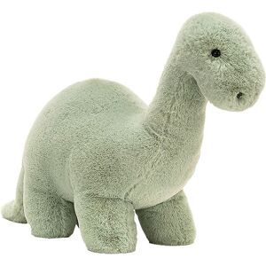 Jellycat Bamse - Medium - 26x12 Cm - Fossilly Brontosaurus - Jellycat - Onesize - Bamse