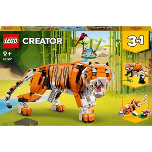 Creator - Majestætisk Tiger 31129 - 3-I-1 - 755 Dele - Lego® - Onesize - Klodser