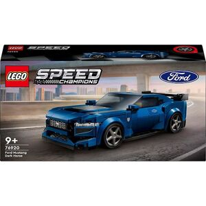 Speed Champions - Ford Mustang Dark Horse Sportsvogn 76920 - Onesize - Lego® Klodser