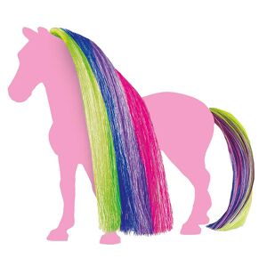 Schleich Horse Club - Hår Beauty Horses Rainbow - 42654 - Schleich - Onesize - Legetøj