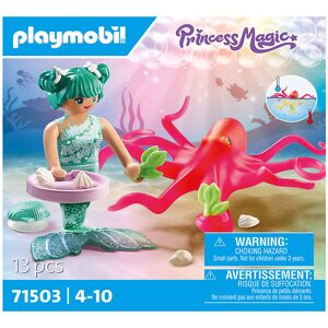 Princess Magic - Havfrue M. Blæksprutte - 71503 - 13 D - Playmobil - Onesize - Legetøjsfigur