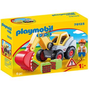 1.2.3 - Gravko - 70125 - 6 Dele - Playmobil - Onesize - Legetøj