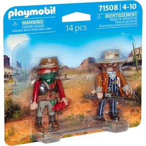 Duopack - Bandit And Sheriff - 71508 - 14 Dele - Playmobil - Onesize - Legetøj