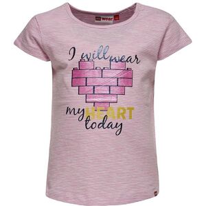 Duplo T-Shirt - Rosastribet M. Hjerte - Lego® Wear - 74 - T-Shirt