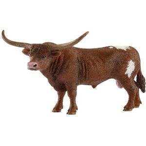 Schleich Dyr - Texas Longhorn-Tyr - H: 9 Cm 13866 - Schleich - Onesize - Legetøjsdyr