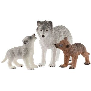 Schleich Wild Life - 9 Cm - Ulv & Unger 42472 - Schleich - Onesize - Legetøjsdyr