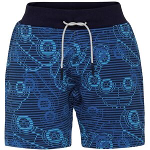 Duplo Sweatshorts - Lwpan - Navy/blåstribet M. Biler - Lego® Wear - 1½ År (86) - Shorts