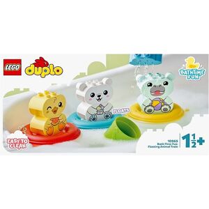 Duplo - Sjov I Badet: Flydende Dyretog 10965 - 14 Dele - Lego® - Onesize - Klodser