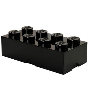Storage Opbevaringsboks - 8 Knopper - 50x25x18 - Sort - Lego® Storage - Onesize - Boks