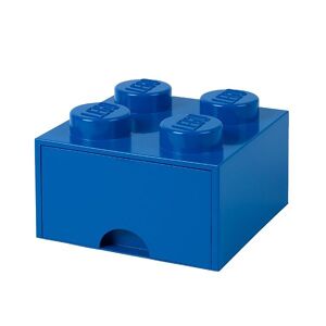 Storage Opbevaringsskuffe - 4 Knopper - 25x25x18 - Blå - Lego® Storage - Onesize - Skuffe