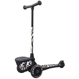 Scoot And Ride Highway Kick 2 - Zebra - Scoot And Ride - Onesize - Løbehjul