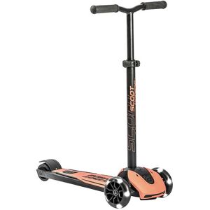 Scoot And Ride Highway Kick 5 - Led - Peach - Scoot And Ride - Onesize - Løbehjul