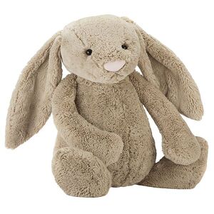 Jellycat Bamse - Really Big - 67x29 Cm - Bashful Beige Bunny - Onesize - Jellycat Bamse