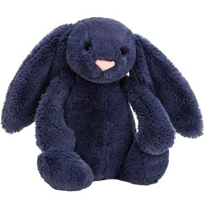 Jellycat Bamse - Small - 18x9 Cm - Bashful Navy Bunny - Onesize - Jellycat Bamse