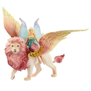 Schleich Bayala - 31,5 Cm - Elv På Bevingede Løve 70714 - Onesize - Schleich Legetøjsfigur