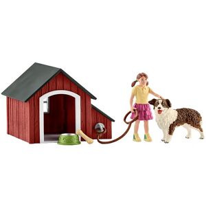 Schleich Farm World - Hundehus - H: 8 Cm 42376 - Schleich - Onesize - Legetøjsdyr