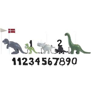 Kids By Friis Fødselsdagstog - Dinosaur M. 11 Tal - Kids By Friis - Onesize - Dekoration