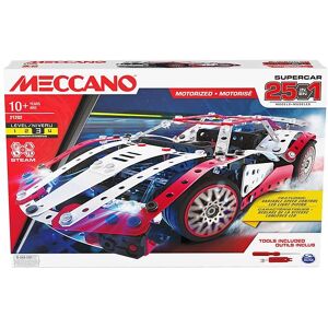 Meccano Byggesæt - 25 I 1 - Supercar - Meccano - Onesize - Legetøj