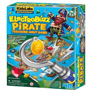 4m - Kidzlabs Gamemaker - Elektro Buzz Pirat Spil - 4m - Onesize - Spil