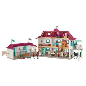 Schleich Horse Club - Lakeside Country House & Stald 42551 - Schleich - Onesize - Legetøjsdyr