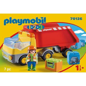 Playmobil 1.2.3 - Lastbil - 70126 - 7 Dele - Onesize - Playmobil Legetøj