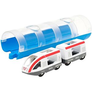 World Passagertog M. Tunnel - Hvid/blå 33890 - Brio - Onesize - Tog