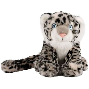 Living Nature Bamse - 20x17 Cm - Sneleopard - Hvid/sort - Living Nature - Onesize - Bamse