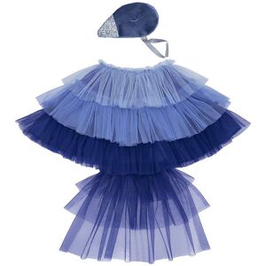 Meri Meri Udklædning - Blue Bird Cape Dress Up - Meri Meri - Onesize - Udklædning