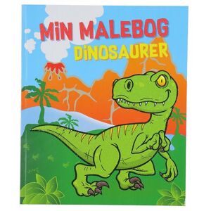 Forlaget Bolden Malebog - Dinosaurer - Forlaget Bolden - Onesize - Malebog