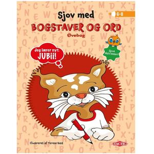 Tactic Aktivitetsbog - Sjov Med Bogstaver Og Ord - Dansk - Tactic - Onesize - Aktivitetsbog