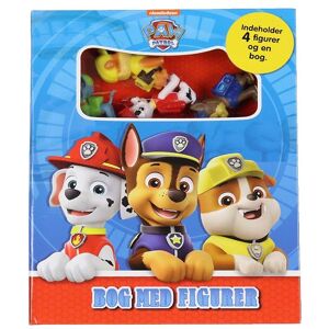 Karrusel Forlag Bog - Paw Patrol - 4 Figurer Og Bog - Karrusel Forlag - Onesize - Bog