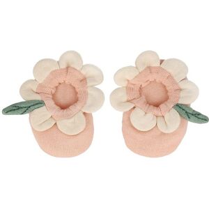 Meri Meri Futter - Peach Daisy Baby Booties - Meri Meri - Onesize - Futter